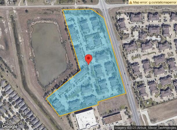  1800 S Egret Bay Blvd, League City, TX Parcel Map