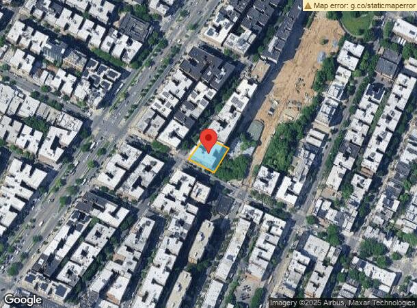  1296 Sheridan Ave, Bronx, NY Parcel Map