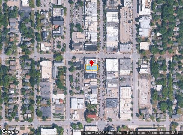  1005 Massachusetts St, Lawrence, KS Parcel Map