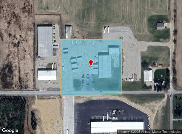  4915 E Colonville Rd, Clare, MI Parcel Map