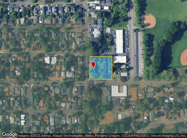  2135 Se Nehalem St, Portland, OR Parcel Map