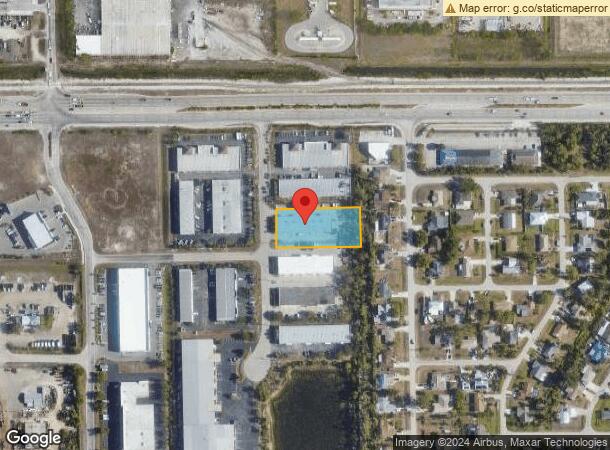  17031 Alico Commerce Ct, Fort Myers, FL Parcel Map