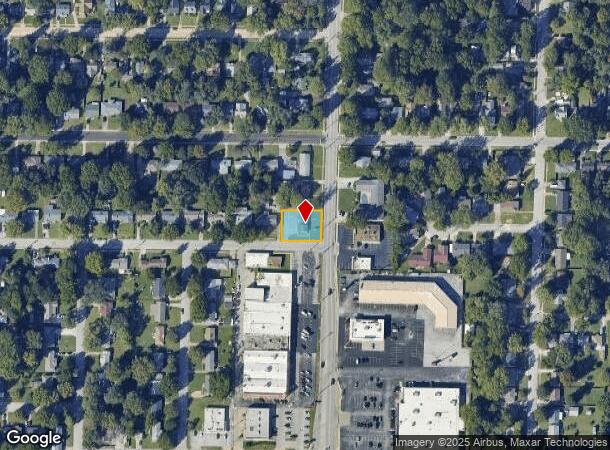  1627 S Campbell Ave, Springfield, MO Parcel Map