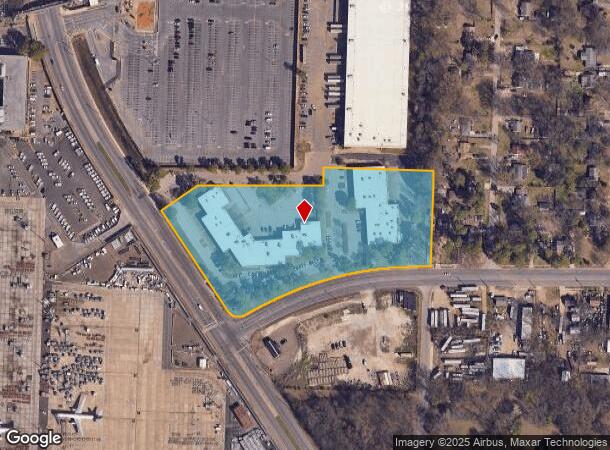  2950 Tchulahoma Rd, Memphis, TN Parcel Map