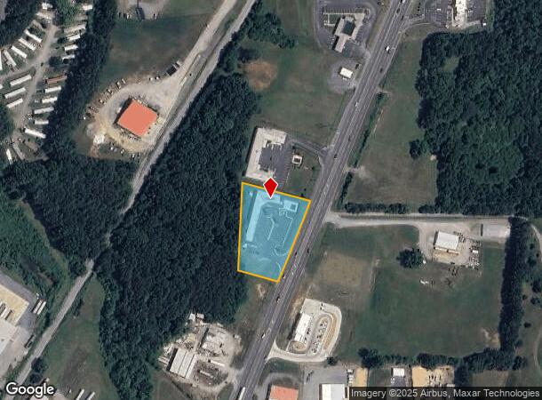  2209 N Main St, La Fayette, GA Parcel Map