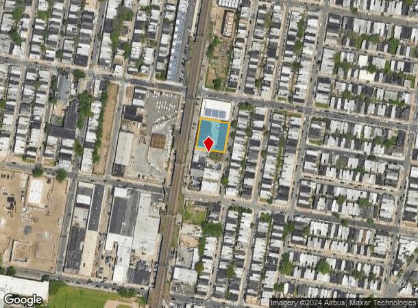  1615 S 25Th St, Philadelphia, PA Parcel Map