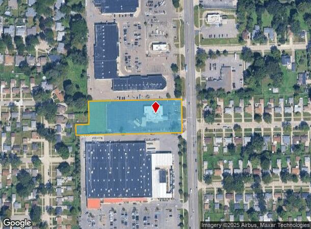 25901 Hoover Rd, Warren, MI Parcel Map
