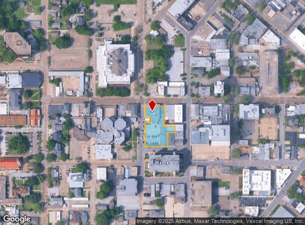  213 W Vermilion St, Lafayette, LA Parcel Map
