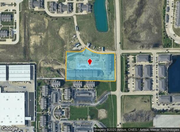  2605 J T Coffman Dr, Champaign, IL Parcel Map