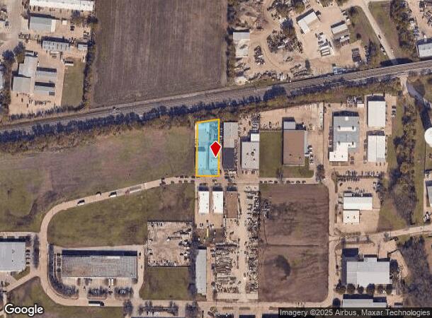  2801 Singleton St, Rowlett, TX Parcel Map