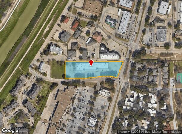  2950 S Hulen St, Fort Worth, TX Parcel Map