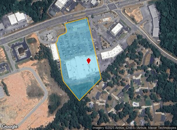 1100 Hillcrest Pky, Dublin, GA Parcel Map