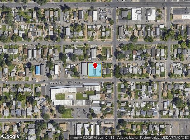  1307 Folsom Ave, Yakima, WA Parcel Map