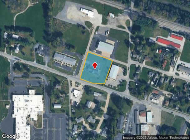  418 W Main St, Morristown, IN Parcel Map