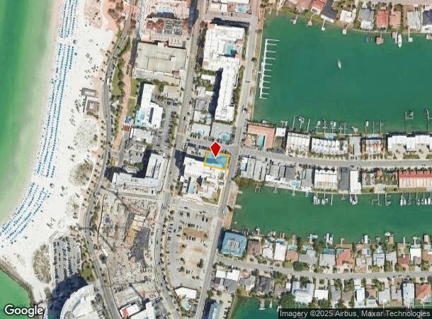 342 Hamden Dr, Clearwater Beach, FL Parcel Map