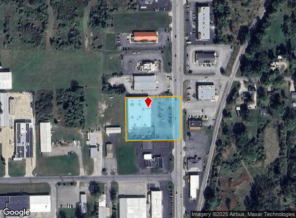 1211 N Wayne St, Angola, IN Parcel Map