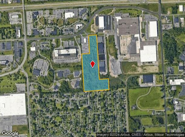  6591 Chrysler Ln, East Syracuse, NY Parcel Map