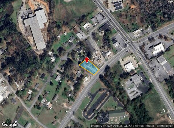  1910 Dobbins Bridge Rd, Anderson, SC Parcel Map