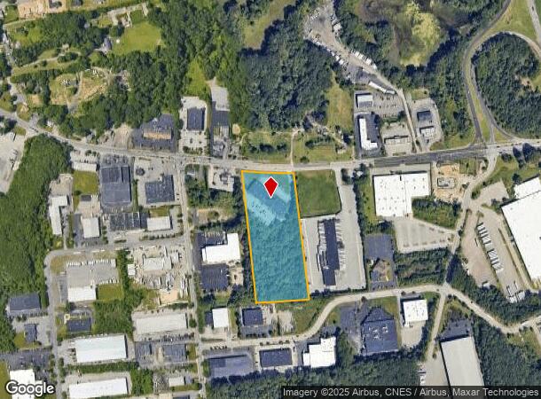  2158 Plainfield Pike, Cranston, RI Parcel Map