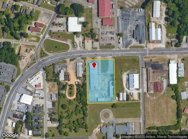 2325 W Fairview Ave, Montgomery, AL Parcel Map