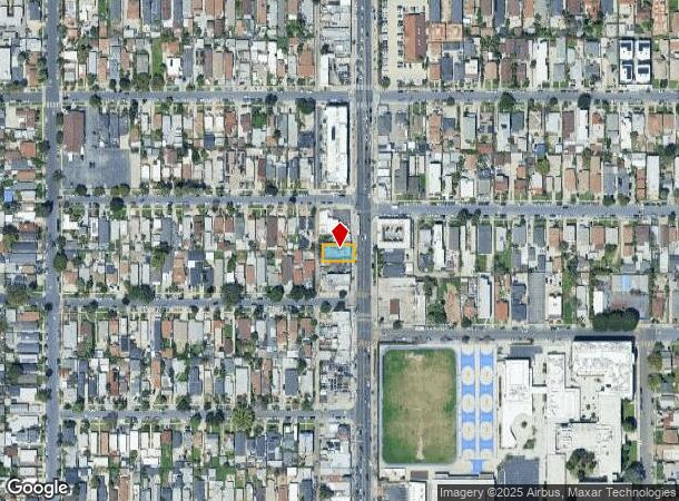  3711 S Western Ave, Los Angeles, CA Parcel Map