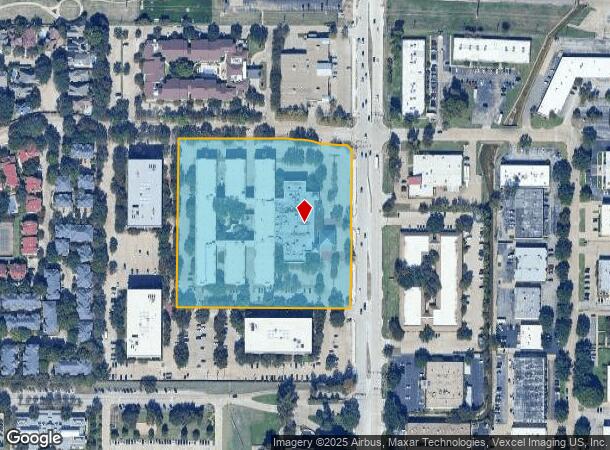 14315 Midway Rd, Addison, TX Parcel Map