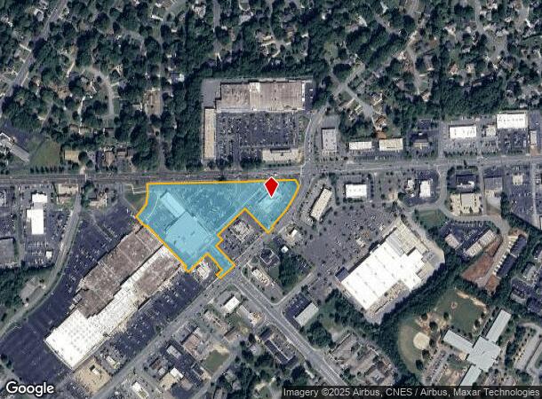  2750 S Church St, Burlington, NC Parcel Map