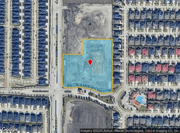  10650 Coit Rd, Frisco, TX Parcel Map