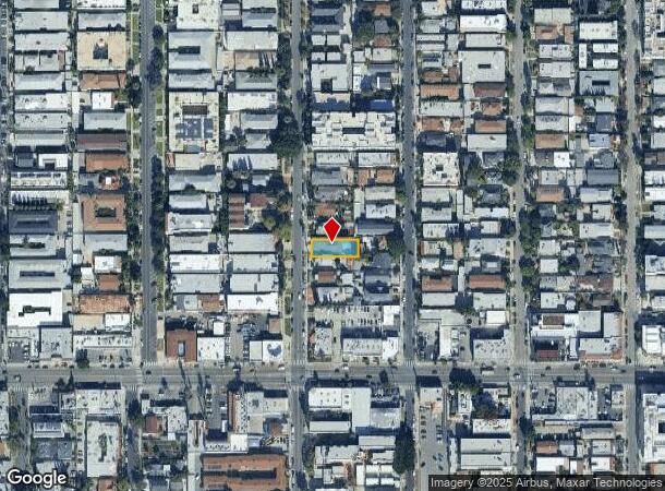  1736 N Normandie Ave, Los Angeles, CA Parcel Map