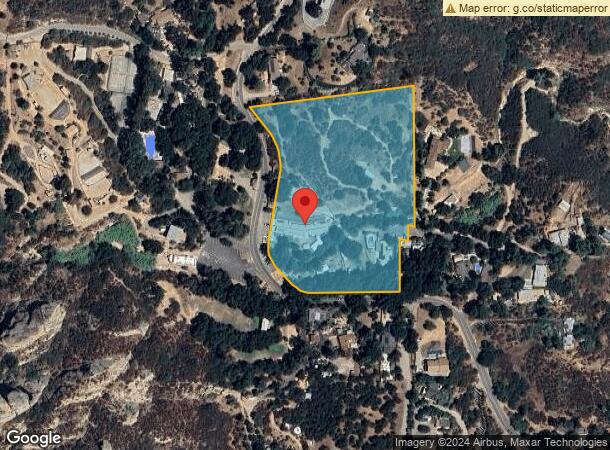  1776 Old Topanga Canyon Rd, Topanga, CA Parcel Map