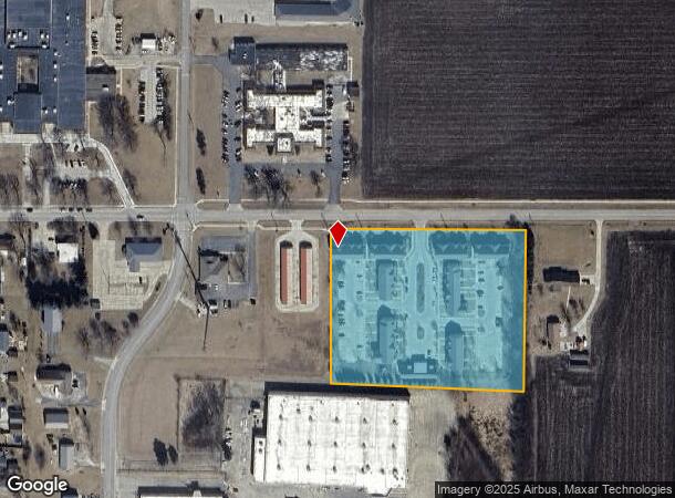 1710 E Ash St, Canton, IL Parcel Map