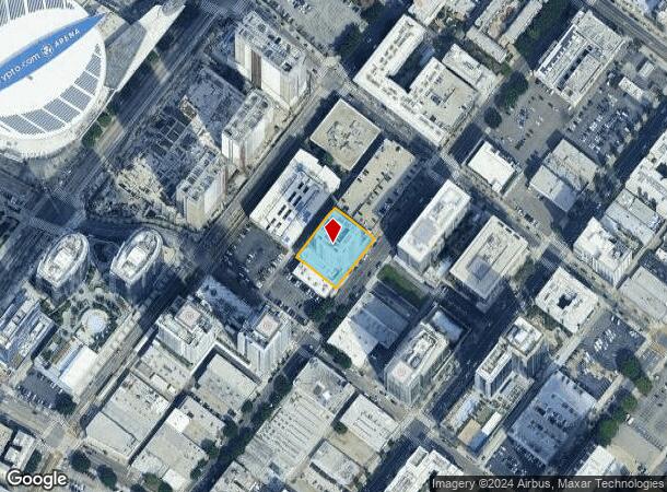  1133 S Hope St, Los Angeles, CA Parcel Map