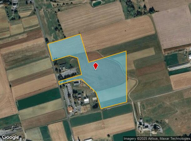 Paradise Ln, Paradise, PA Parcel Map