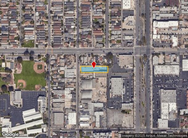 15118 Grevillea Ave, Lawndale, CA Parcel Map