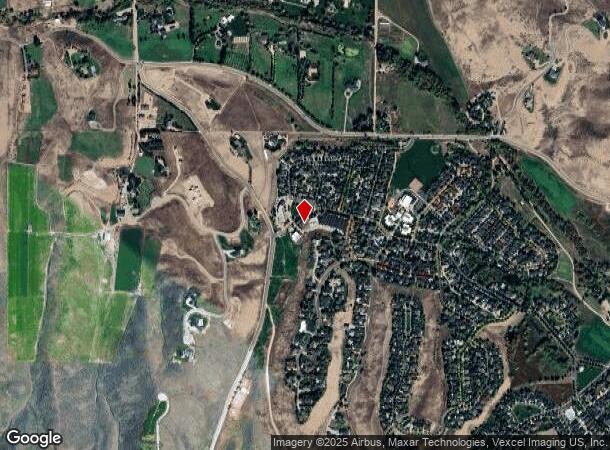 5833 W Hidden Springs Dr, Boise, ID Parcel Map