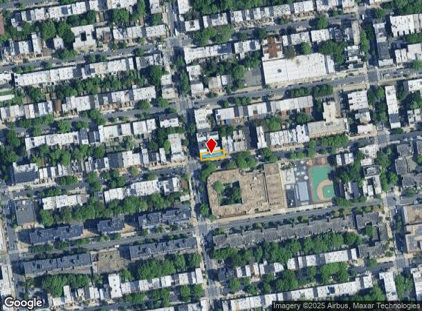  585 Quincy St, Brooklyn, NY Parcel Map