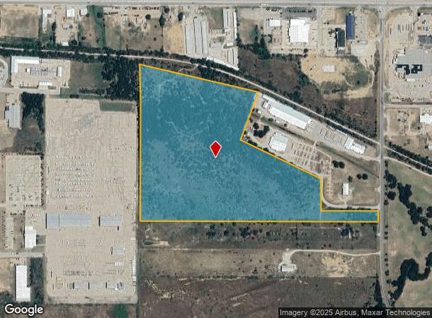  S Behind Centron, Mineral Wells, TX Parcel Map