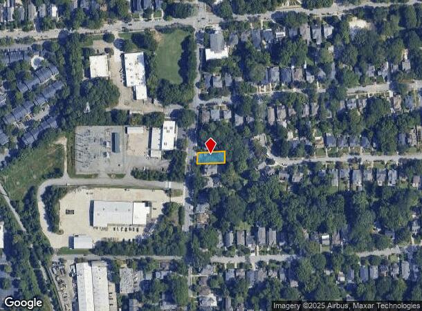 929 Ponce De Leon Pl Ne, Atlanta, GA Parcel Map