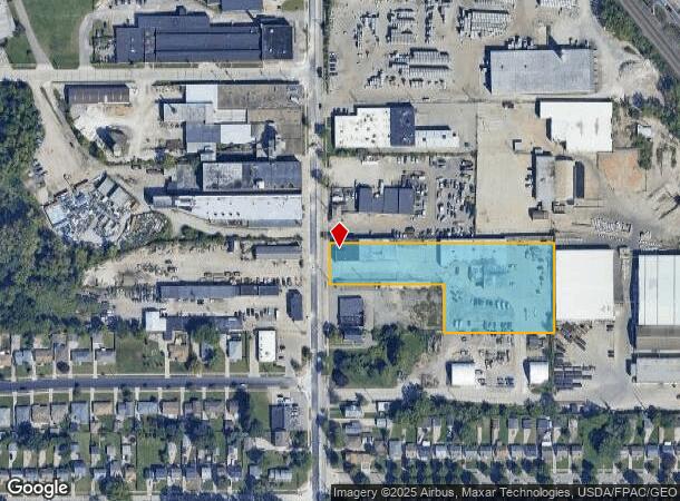  5501 Dunham Rd, Maple Heights, OH Parcel Map