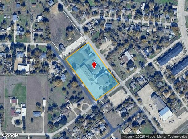  2412 3Rd St, Sachse, TX Parcel Map