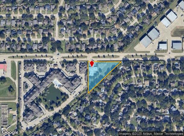 22711 Franz Rd, Katy, TX Parcel Map