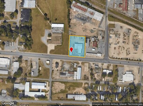  3419 E Broadway St, North Little Rock, AR Parcel Map