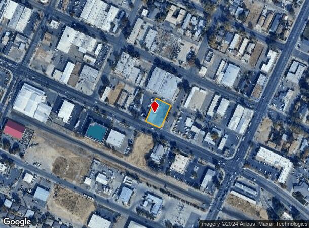  1603 H St, Merced, CA Parcel Map