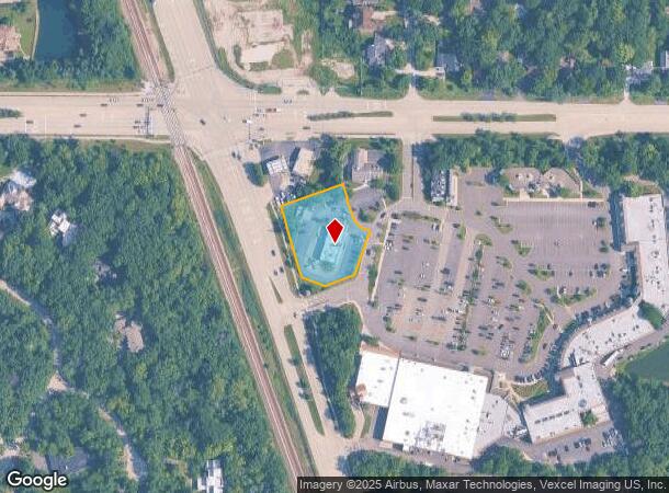 2587 Waukegan Rd, Bannockburn, IL Parcel Map