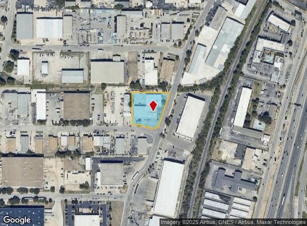 9703 Ball St, San Antonio, TX Parcel Map