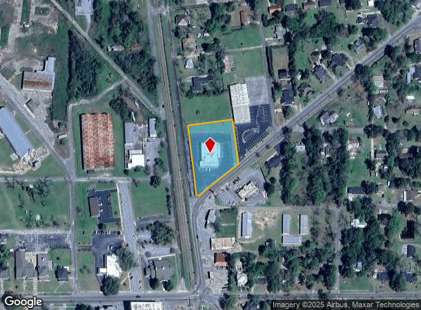 120 Curry St Ne, Pelham, GA Parcel Map