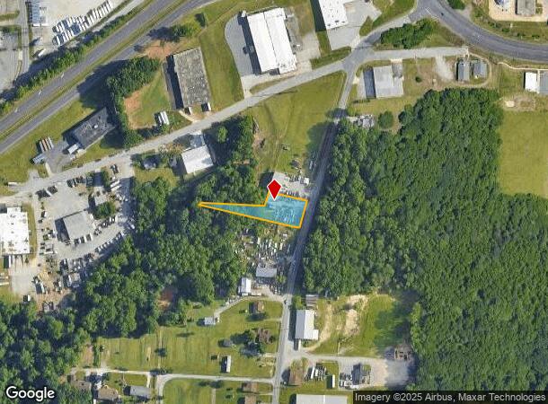 2516 Mendenhall Rd, High Point, NC Parcel Map