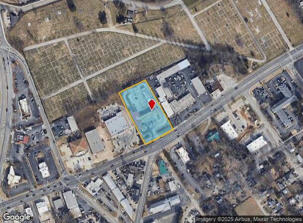 1238 Jesse Jewell Pkwy Sw, Gainesville, GA Parcel Map