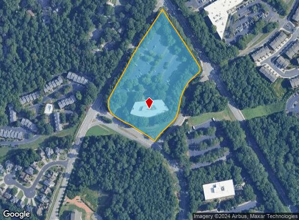  6625 The Corners Pkwy, Peachtree Corners, GA Parcel Map