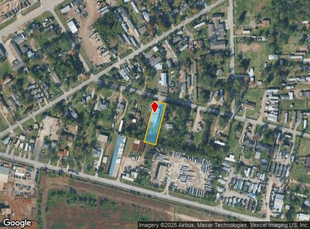 16018 Red Oak, Channelview, TX Parcel Map
